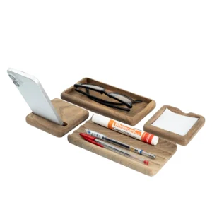 Wooden Desk Set