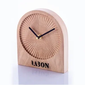 Horan wooden table clock