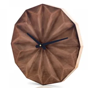 Vorsa wooden wall clock